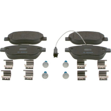 BOSCH | Bremsbelagsatz, Scheibenbremse | 0 986 424 596