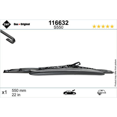 116632 Wischblatt DAS ORIGINAL SINGLE