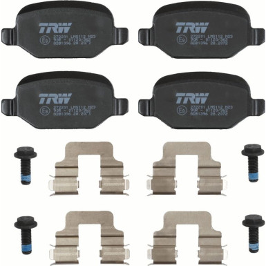 TRW Bremsbelagsatz, Scheibenbremse COTEC GDB1396