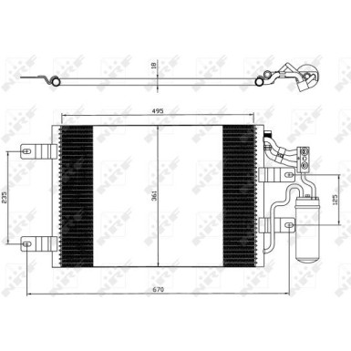 35646 Kondensator, Klimaanlage EASY FIT