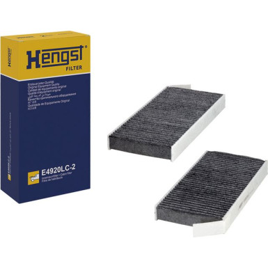 Hengst Filter | Filter, Innenraumluft | E4920LC-2