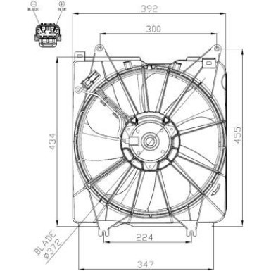 47935 Lüfter, Motorkühlung