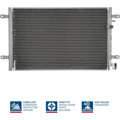 Nissens | Kondensator, Klimaanlage | 94695
