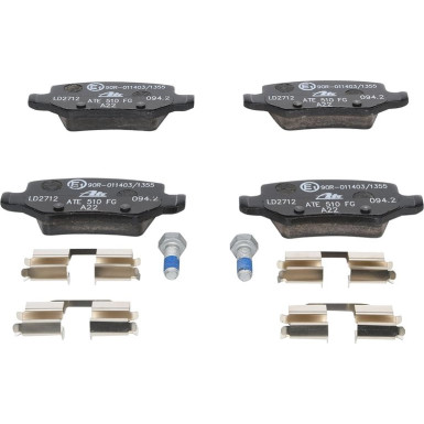 13.0470-2712.2 Bremsbelagsatz, Scheibenbremse ATE Ceramic