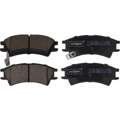 19-1128 Bremsbelagsatz, Scheibenbremse