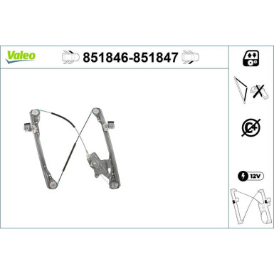 Valeo | Fensterheber | 851846