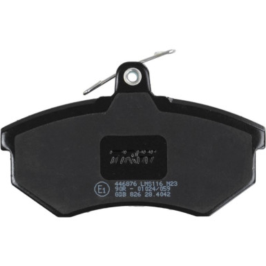 TRW Bremsbelagsatz, Scheibenbremse COTEC GDB826