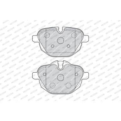 Ferodo Bremsbelagsatz, Scheibenbremse PREMIER ECO FRICTION FDB4376