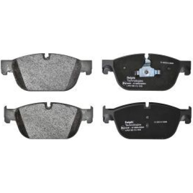 Delphi Bremsbelagsatz, Scheibenbremse LP2198