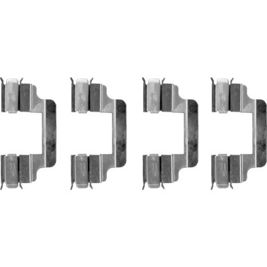 1 987 474 315 Zubehörsatz, Scheibenbremsbelag