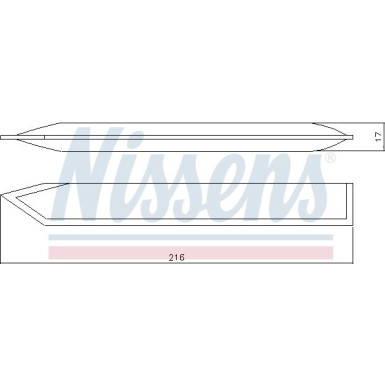Nissens | Trockner, Klimaanlage | 95348