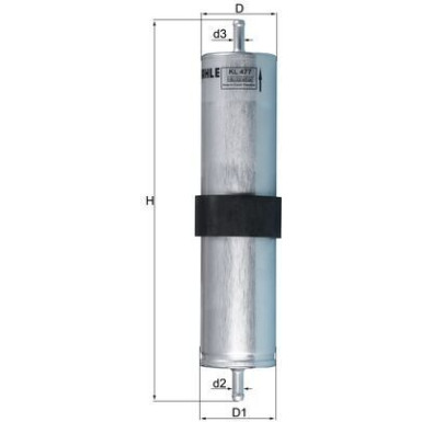 Knecht | Kraftstofffilter | KL 477