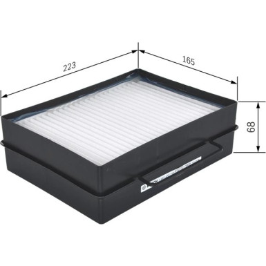 BOSCH 1 987 432 153 Innenraumfilter BOSCH 1 987 432 153 Innenraumfilter