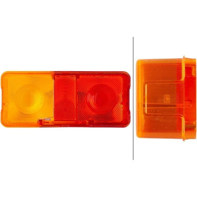 Hella | Lichtscheibe, Heckleuchte | 9EL 112 741-001