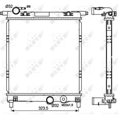 53101 Kühler, Motorkühlung