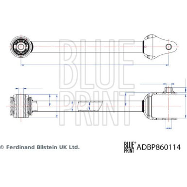 Blue Print | Lenker, Radaufhängung | ADBP860114