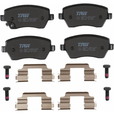 GDB3396 Bremsbelagsatz, Scheibenbremse COTEC