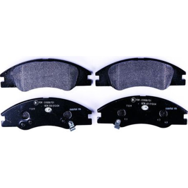 8DB 355 012-041 Bremsbelagsatz, Scheibenbremse