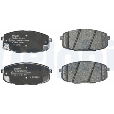 LP1819 Bremsbelagsatz, Scheibenbremse