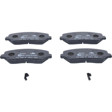 13.0460-5665.2 Bremsbelagsatz, Scheibenbremse