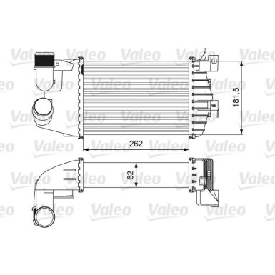 818627 Ladeluftkühler 818627 Ladeluftkühler