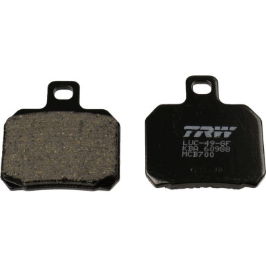 MCB700 Bremsbelagsatz, Scheibenbremse Organic Allround