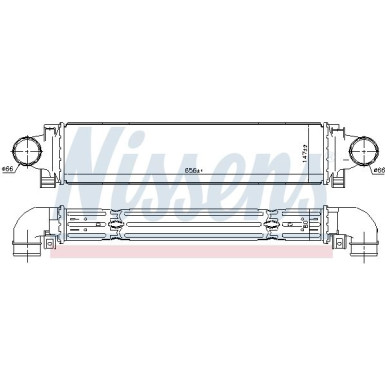 96346 Ladeluftkühler ** FIRST FIT **