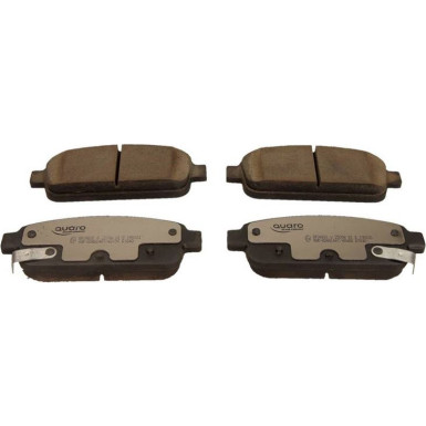 Bremsbelagsatz, Scheibenbremse QUARO SILVER CERAMIC QP3663C