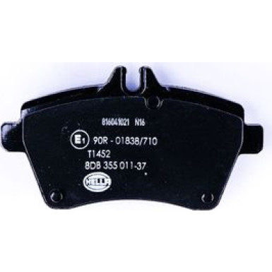 Hella | Bremsbelagsatz, Scheibenbremse | 8DB 355 011-371