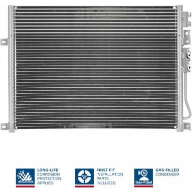 94931 Kondensator, Klimaanlage ** FIRST FIT **