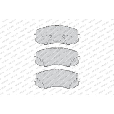 Ferodo | Bremsbelagsatz, Scheibenbremse | FVR4314