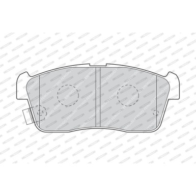 FDB1532 Bremsbelagsatz, Scheibenbremse PREMIER ECO FRICTION