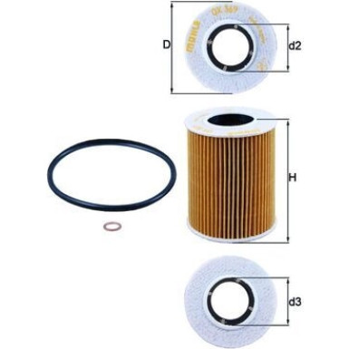 OX 369D Ölfilter OX 369D Ölfilter
