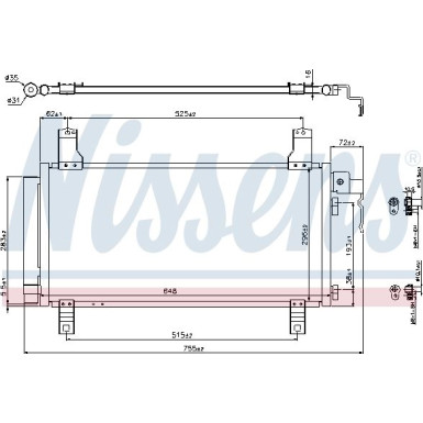 94792 Kondensator, Klimaanlage ** FIRST FIT ** 94792 Kondensator, Klimaanlage ** FIRST FIT **