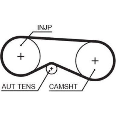 K025557XS Zahnriemensatz PowerGrip™