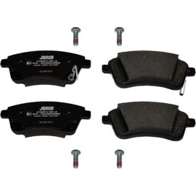 Ferodo | Bremsbelagsatz, Scheibenbremse | FDB1524