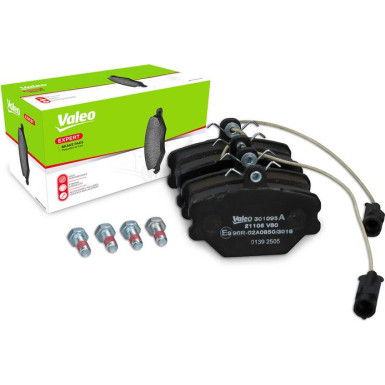 Valeo Bremsbelagsatz, Scheibenbremse EXPERT 301095A
