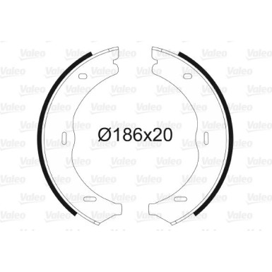 564145 Bremsbackensatz, Feststellbremse