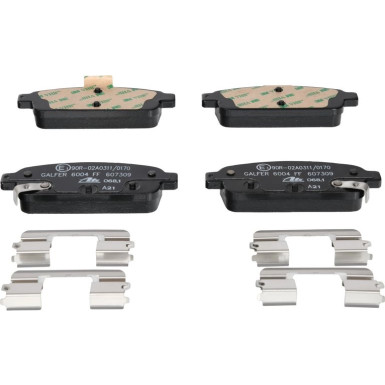 13.0460-7309.2 Bremsbelagsatz, Scheibenbremse