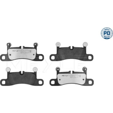 025 247 2116/PD Bremsbelagsatz, Scheibenbremse MEYLE-PD: Advanced performance and design.