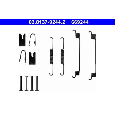 03.0137-9244.2 Zubehörsatz, Bremsbacken
