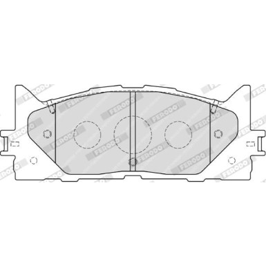 FDB1991 Bremsbelagsatz, Scheibenbremse PREMIER ECO FRICTION