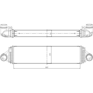 309067 Ladeluftkühler