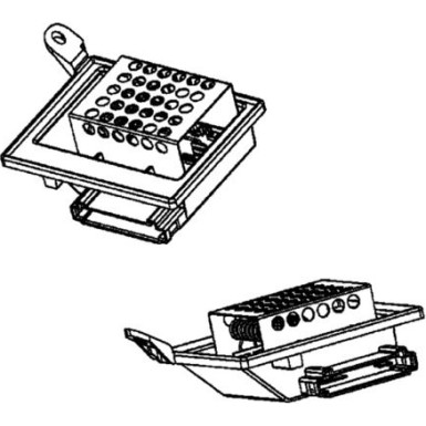 ABR 87 000P Widerstand, Innenraumgebläse BEHR *** PREMIUM LINE ***