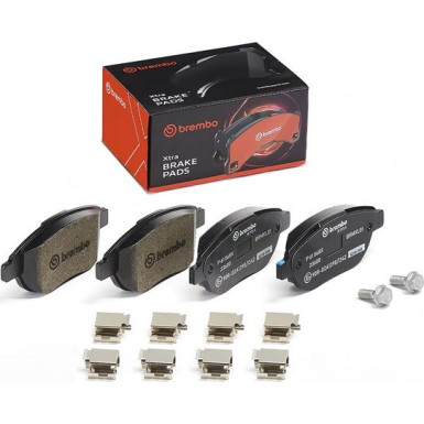 Brembo Bremsbelagsatz, Scheibenbremse XTRA LINE P 61 068X