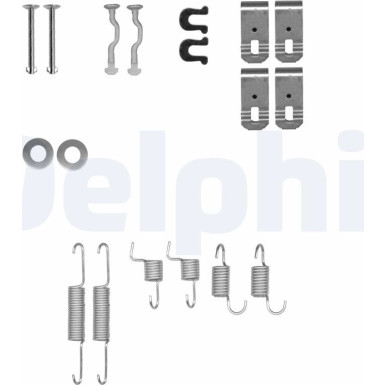 LY1401 Zubehörsatz, Feststellbremsbacken