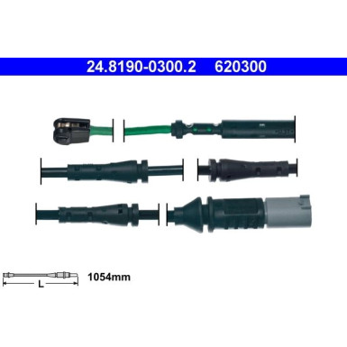 24.8190-0300.2 Warnkontakt, Bremsbelagverschleiß