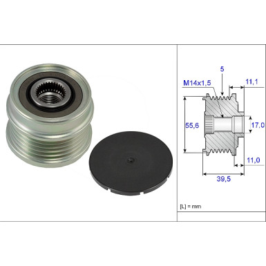 535 0218 10 Generatorfreilauf