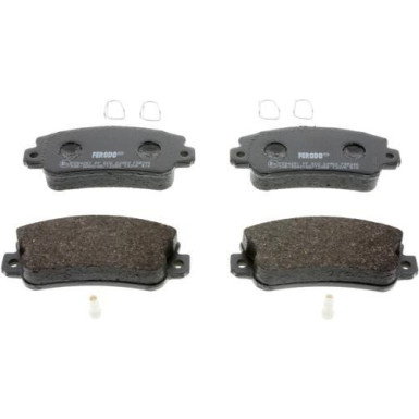 Ferodo | Bremsbelagsatz, Scheibenbremse | FDB346