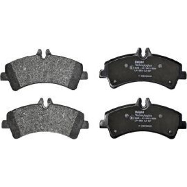 Delphi Bremsbelagsatz, Scheibenbremse LP1984